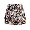 thumbnail image 3 of Doublju Women's Flared Skater Mini Skirt (Plus Size Available), 3 of 4