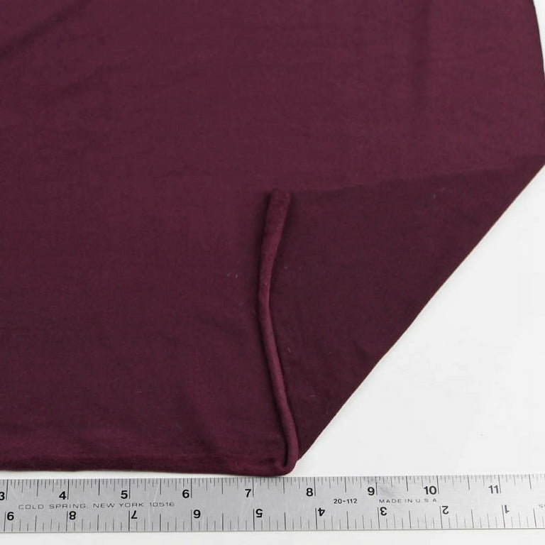 Stretch Solid Mesh (Burgundy)