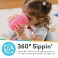 thumbnail image 6 of Nuby 360 Wonder Leak-Free Insulated Sippy Cup, 10 oz, Aqua and White, 6 of 11