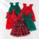 thumbnail image 4 of Nuevo vestido de Navidad estrella Luna vestido superior de tubo princesa falda tutú de red vestido con tirantes para niños vestido de vacaciones, 4 of 5