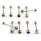 thumbnail image 1 of 1 Uds. Anillos mixtos para lengua, piercing para el cuerpo, joyería para lengua, barra para cejas, 1 of 5