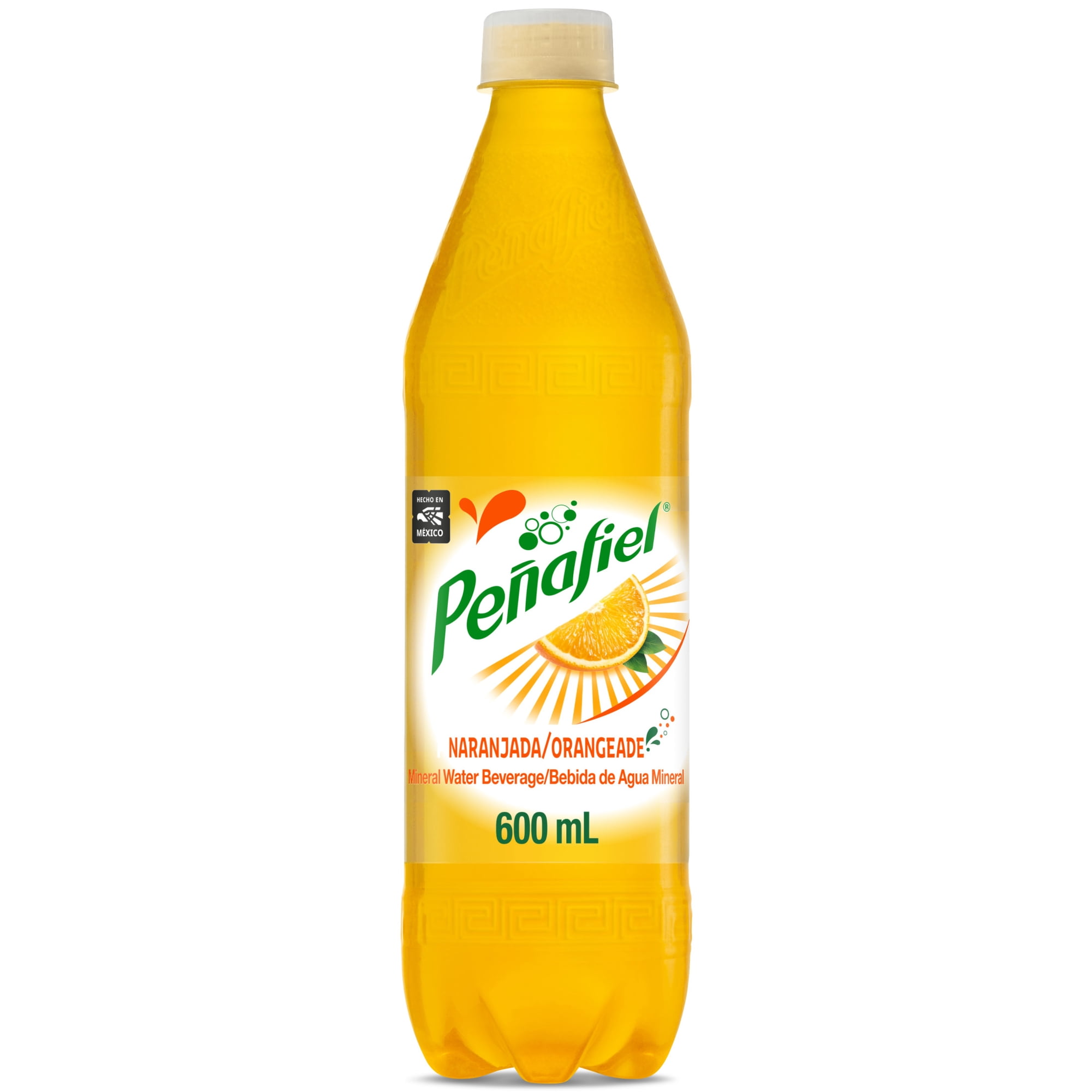 Penafiel Naranjada Flavored Spring Mineral Water, 20.3 fl oz, Bottle