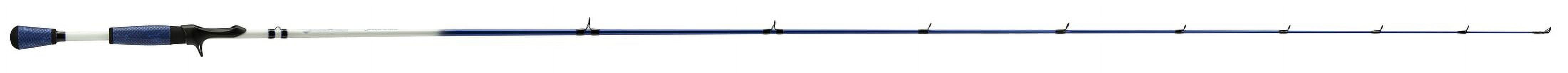 Lew's Inshore Speed Stick Casting Fishing Rod, 6-Foot 6-Inch Med Power Fast Action Rod, Wading Special, Blue/White