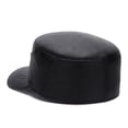 thumbnail image 4 of Plain Cap, Men Adjustable Structured PU Classic Baseball Cap Hat,Winter For Elderly Father ,Classic Design, 4 of 6