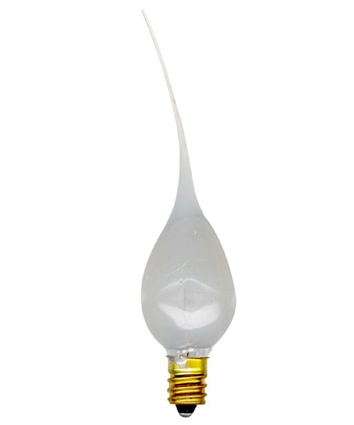 Primitive Santa/Father Christmas Silicone Handcrafted 7 Watt Light Bulb 