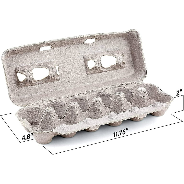 5 Packs Plastic Egg Cartons Bulk Empty Clear Egg Tray Egg Carton