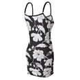 thumbnail image 6 of Ladies Elegant Sling Sleeveless Sexy Dress flowers, 6 of 6