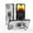 Gray, variant on Phone Case for iPhone 13 with 360° Rotating Ring Holder Stand, Hybrid Shockproof Cover for iPhone 13, Luxury Slim Fit Lightweight Drop Protective Rugged for Women Men, Black