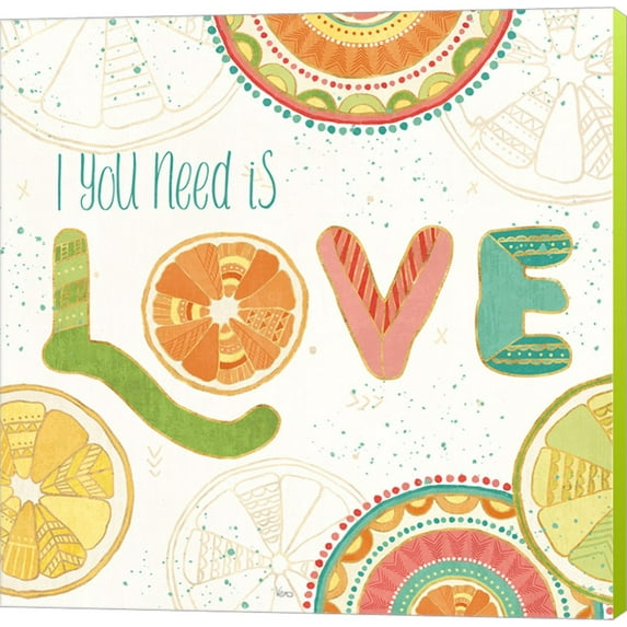 Citrus Splash V by Veronique Charron, Canvas Wall Art