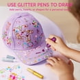 thumbnail image 2 of Kit de manualidades Klever Kits, gorro con gemas, para niñas mayores de 6 años, 2 of 8