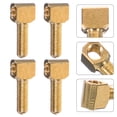 thumbnail image 2 of Miangastore 4pcs Violin Screw String Instrument Bow Frog Screw Violin Bow Instrument Part, 2 of 9