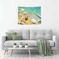 thumbnail image 6 of Bingfone Starfish And Seashell On The Beach Tapestry Wall Hanging Decor for Living Room Bedroom Dorm Classroom Office Decor 29x37 Inch, 6 of 8