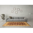 thumbnail image 3 of Ahgly Company Indoor Rectangle Oriental Brown Industrial Area Rugs, 8' x 12', 3 of 4