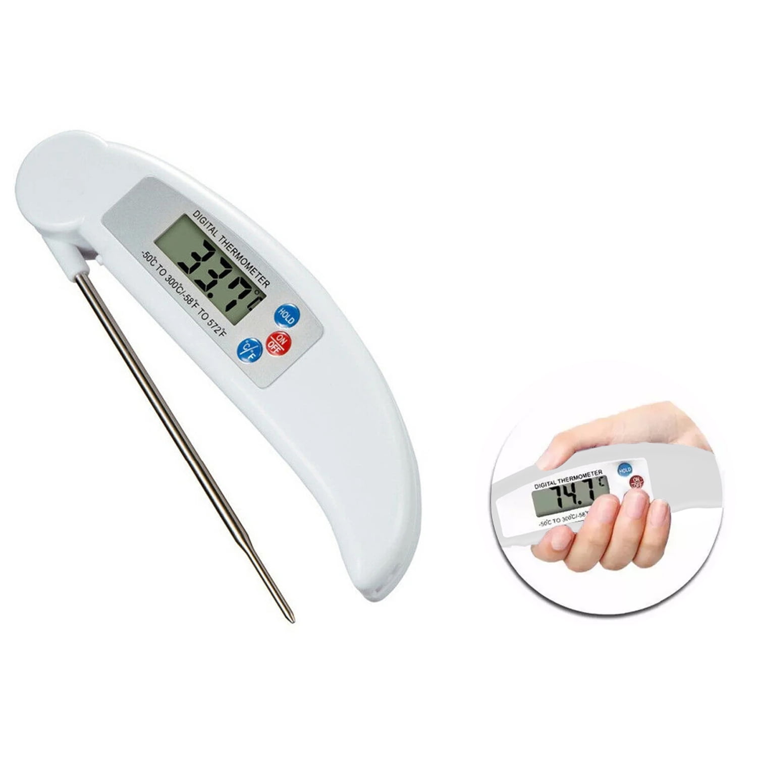 Kitchen Meat Thermometer ULG Digital Instant Read Food Thermometer