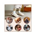 thumbnail image 4 of UVN Fuzzy Sock for Women 6 Pairs Warm Soft Plush Sleep Socks Womens Gifts, Size 5-9, 4 of 4