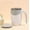 White, variant on Automatic Magnetic Stirring Coffee Cup - Stainless Steel Rechargeable Lazy Mug for Office, Tea, Hot Chocolate, Easy Clean White
