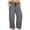 *Dark Gray, variant on VBVC Women's Plus Drawstring Wide Leg Pants,Baggy Breathable Yoga Trousers For Women,Ladies Summer Strethchy Comfy Sweatpants with Pockets,Army Green,XL-5XL