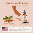 thumbnail image 6 of Organic Cold-Pressed Sweet Almond Oil 100% Pure Skin Hair Massage Oil, 6 of 8