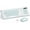 Mint Green and white, variant on Keyboard and  Combo, Full-Sized  Keyboard and Adjustable DPI , 2.4GHz USB Receiver, Silent Keyboard and  for PC, Windows, , Desktop, Laptop (Avocado Green)
