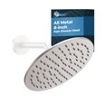 thumbnail image 1 of Cabezal de ducha Rainfall HammerHead Showers®, 20 cm, níquel cepillado, 1 of 9
