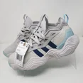 thumbnail image 3 of Adi-das Trae Young 3 Basketball Shoes Mens 6.5 Grey Indoor Court Logo Sneaker Gym, 3 of 6