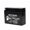 thumbnail image 6 of UpStart Battery Replacement 2001 Yamaha SR400 400CC Factory Activated, Maintenance Free, Motorcycle Battery - 12V 2.3Ah, UB-YT4B-BS, 6 of 8
