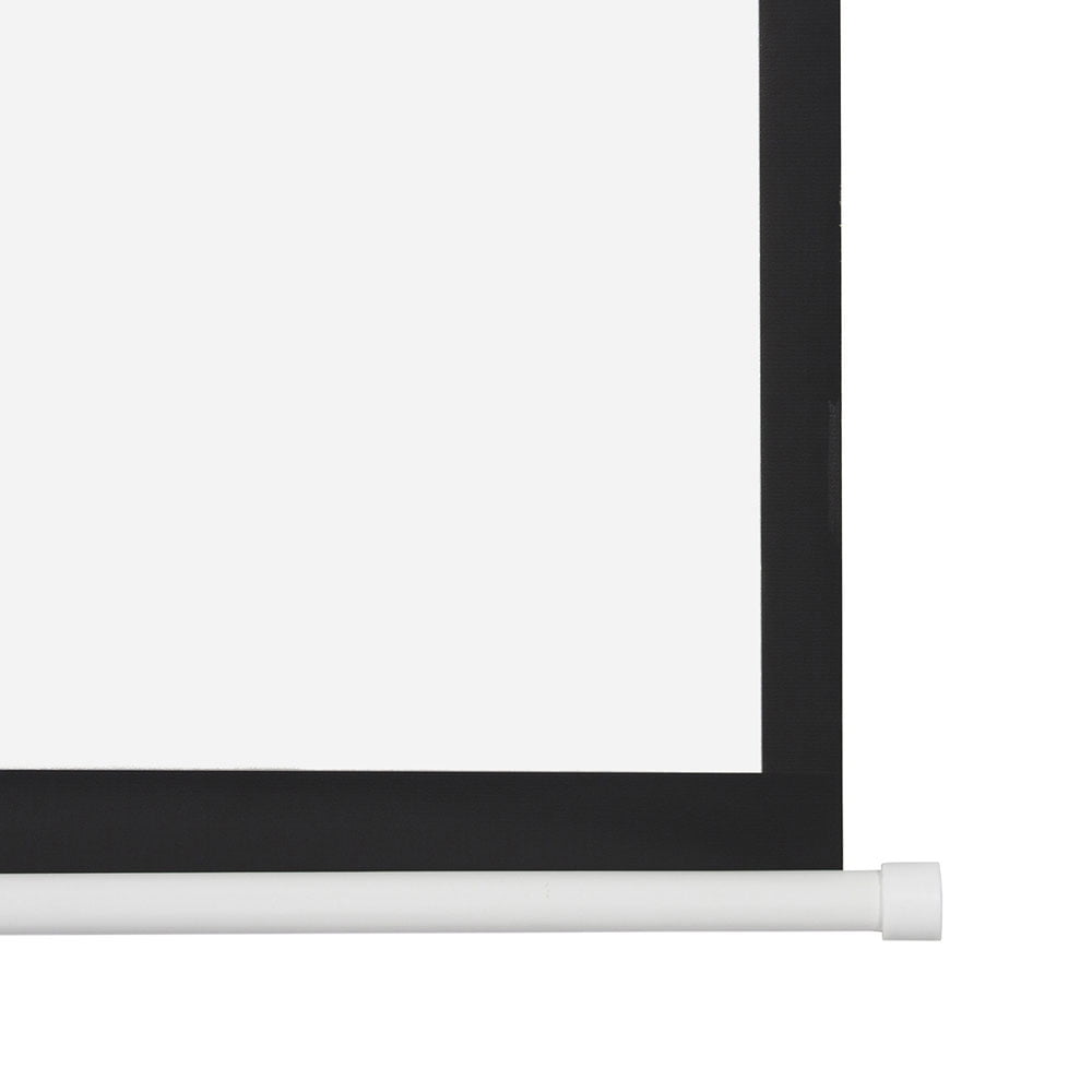 92 Motorized Projector Screen 16:9 80 x 45 Viewing Area with Remote Control Matte White 92 Motorized Projector Screen 16:9 80 x 45 Viewing Area with Remote Control Matte White