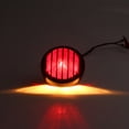 thumbnail image 4 of NS LED Brake Lights LED Brake Taillights Motorcycle Rear Tail Light for Harley Bobber Chopper Cruiser, Black, 4 of 5