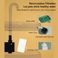thumbnail image 3 of Fuente de agua automática para mascotas fuente de agua súper silenciosa para mascotas IPX8 resistente al agua 15 L pequeña caja fuerte para suministros para mascotas ANGGREK Otros, 3 of 8