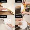 thumbnail image 2 of FYBTOF Kitchen Paper Towel Roll Food Grade 50/100/200pcs/roll Super Water Oil Absorbent Wet Dry Dual Use Tear-Off Reusable Washable Lazy Rag Dishwashing 100pcs 20x20cm-4853, 2 of 5