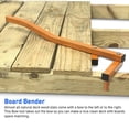 thumbnail image 3 of LOVIVER Universal Deck Board Bending Bow Straightening Tool Board Bender Decking Tool Woodworking Accessory, 3 of 8
