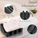 thumbnail image 3 of Jabonera de silicona, jabonera autoescurrible, ducha, cascada, barra, soporte para jabón, bandeja para cocina, accesorios de baño, 3 of 5