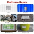 thumbnail image 4 of Butyl Repair Tape – Heavy Duty Leak Seal Tape for Roofs, RVs, Gutters, Windows & Pipes, All-Weather UV Resistant Peel and Stick Instant Fix, 4 of 14