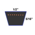 thumbnail image 3 of D&D PowerDrive 144959 Kevlar Replacement Belt AYP Sears Roper Husqvarna, 1/2" x 95", 4LK Section, Rubber, 3 of 3