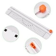 thumbnail image 4 of Ensemble de Plastifieuses de Bureau Format A3 Multifonctionnel pour Lamination à Chaud et à Froid, Système à 2 Rouleaux, Largeur de 12,5 Pouces, avec Coupe-Papier, Tondeuse, Arrondisseur, Perforatrice, 4 of 7