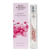 Body Fantasies Signature Japanese Cherry Blossom Eau de Toilette, Unisex Fragrance, 1.8 Oz