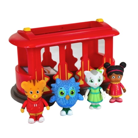 Daniel Tigers Neighborhood Trolley And Figures Set