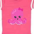 thumbnail image 4 of Inktastic Cute Octopus, Little Octopus, Baby Octopus, Hearts Girls Baby Bodysuit, 4 of 5