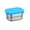 Blue, variant on YIKA Tupperware Container 304 Stainless Steel Crispers Bento For Dipping Dishs 230ml Kitchen Storage Orange