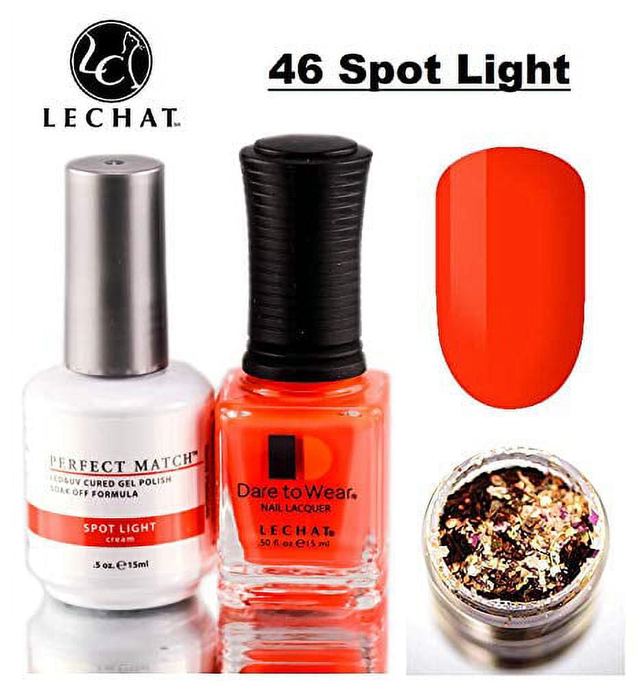 LeChat Perfect Match Gel Polish & Nail Lacquer, Gel Polish with 
