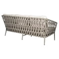 thumbnail image 4 of Seasonal Living Archipelago Andaman Aluminum Sofa in Light Gray/Cardamom Taupe, 4 of 8