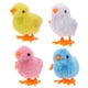thumbnail image 1 of 4 piezas Pequeños juguetes de pollitos Pascua pollito conquistar peluches jugos de chicas saltando juguetes animales suministros de Pascua recolectando juguetes de relojería, 1 of 6