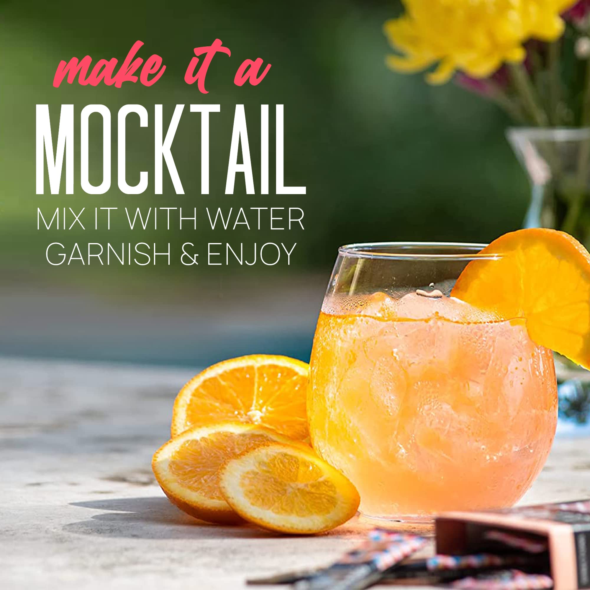 RSVP Skinnies Maui Mai Tai - Zero Sugar Mixers for Cocktails or