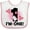 White and Pink, variant on Inktastic First Birthday 1 Year Old Girl Unicorn Girls Baby Bib