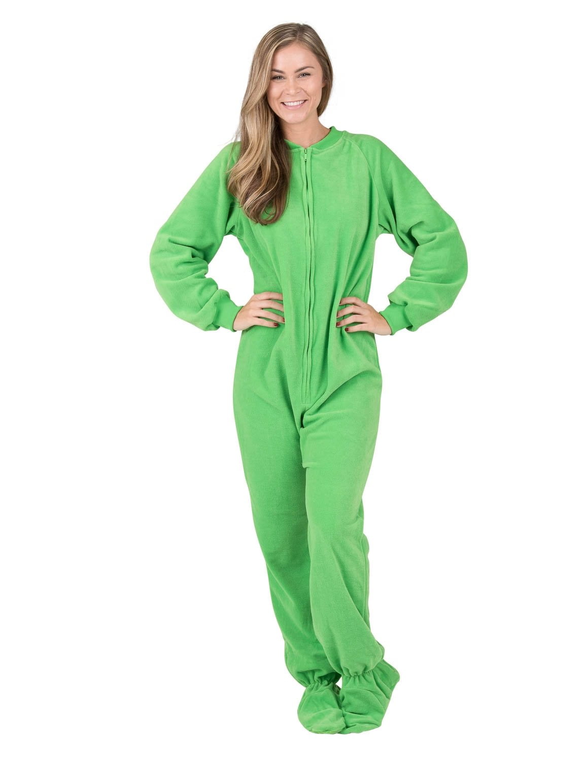 Grandeslam Q-Dos Green One Piece Fleece Suit