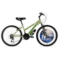 thumbnail image 1 of Bicicleta Benotto Lyon tipo Montaña Rodada 24 18 Velocidades Verde / Negro Frenos "V" Cuerpo de Acero, 1 of 4