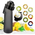 thumbnail image 1 of Sports Air Water Bottle BPA Free Starter Up Set Drinking Bottles 650ML Fruit Fragrance Water Bottle with 7 Flavour Pods 0% Sugar Water Cup for Gym and, 1 of 5