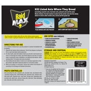 Raid MAX Liquid Ant Insect Killer Bait, Outdoor and Indoor Ant Killer Traps for Home, 4 Count