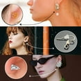 thumbnail image 4 of Rubber Earring Backs for Studs 28Pcs/Silicone Earring Backs Screw on Earring Backs 925 Sterling Silver Locking Earring Backs for Studs 14K Gold Plated Hypoallergenic, 4 of 5