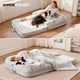 thumbnail image 2 of Cama para perros ZOMISIA, tamaño humano, 71 x 43 x 10 cm, con manta impermeable, 2 of 7